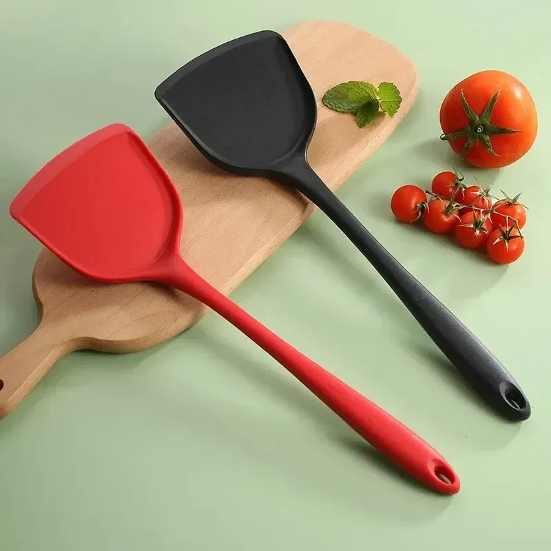 Spatule en silicone en situation
