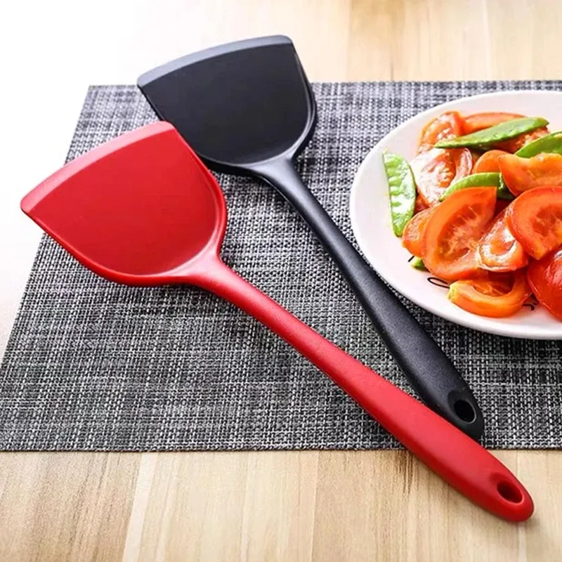 Spatule en silicone en situation