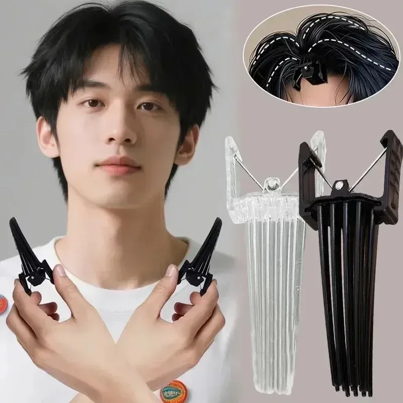 Pince à cheveux volumisante pour racines bouclées, à forme fixe, pour femme et homme 2