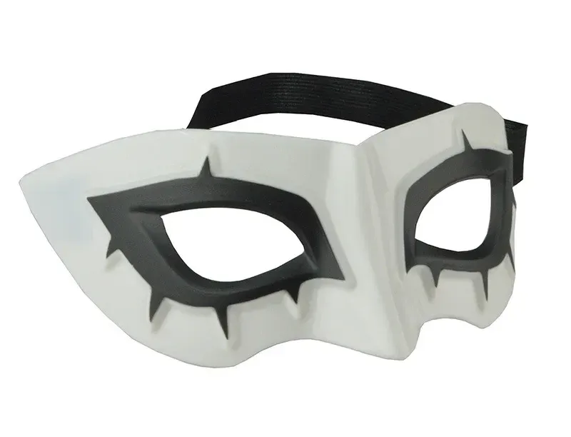 Détail du demi-masque Joker Persona 5 sous un autre angle