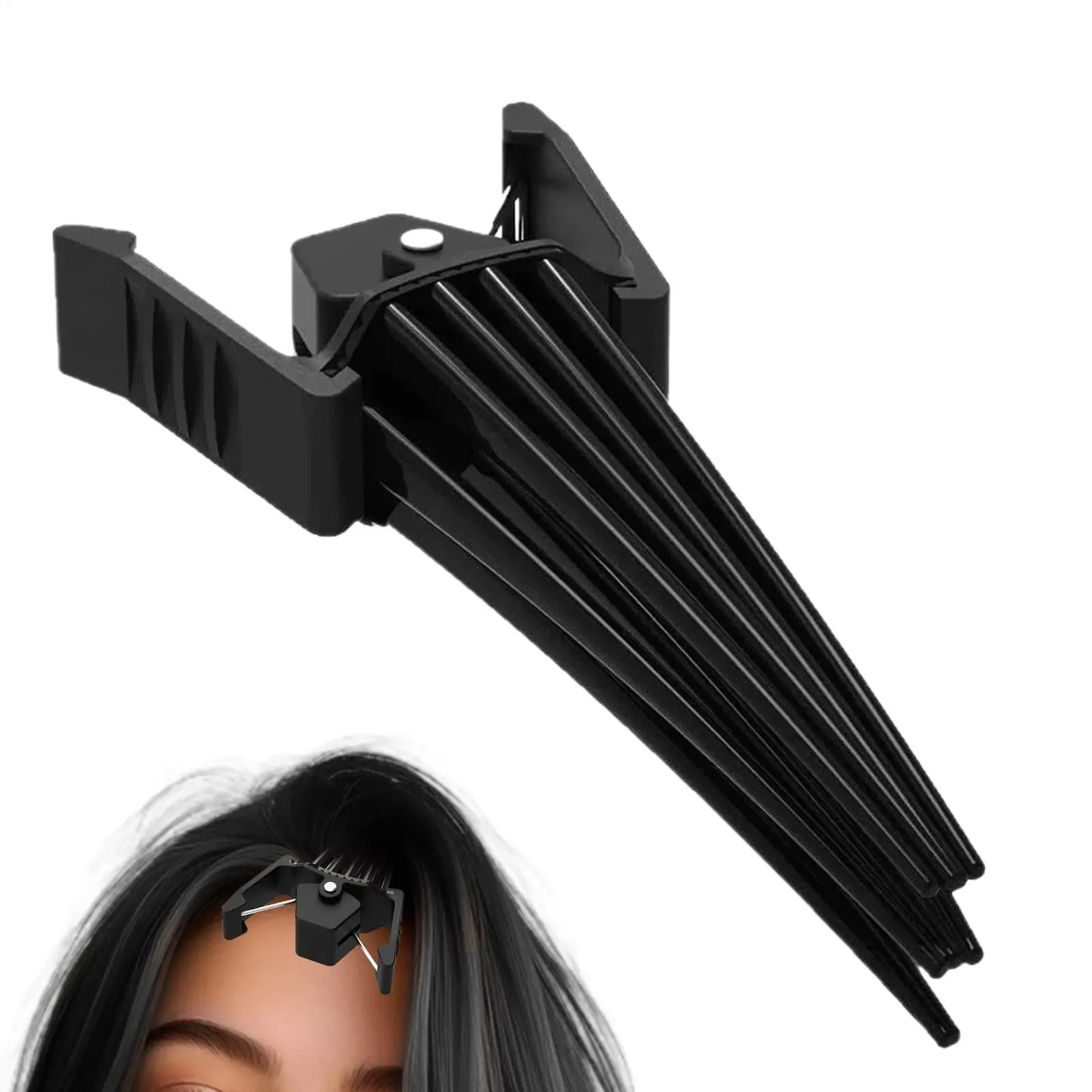 Pinces volumatrices pour racines de cheveux : outil de coiffure instantané pour un volume naturel et une frange moelleuse, adapté aux cheveux fins, courts et longs 1