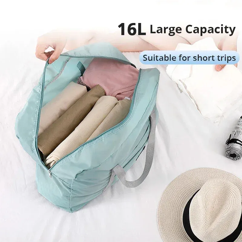 Grand sac de voyage pliant, vue détaillée
