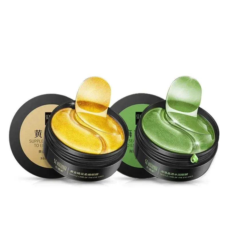 Patchs yeux réparateurs à l'acide hyaluronique doré, lot de 60, hydratants et raffermissants 8
