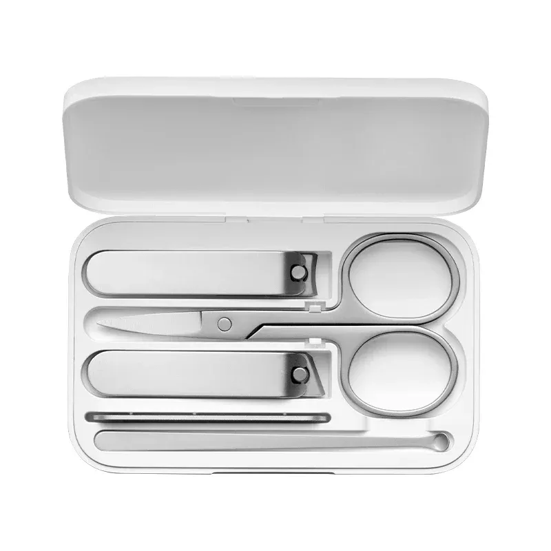 Kit de manucure et pédicure 5 en 1 Mijia : coupe-ongles, cure-oreilles, lime à ongles et outils de beauté professionnels 4