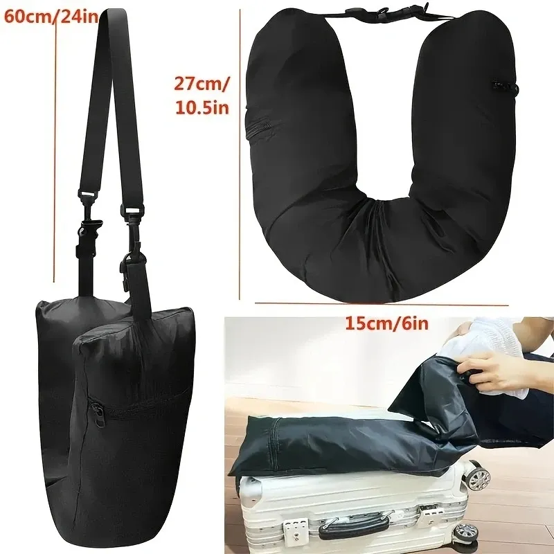 Oreiller cervical de voyage portable et léger 4