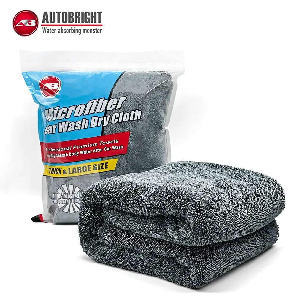 Serviette AUTOBRIGHT en situation d'utilisation