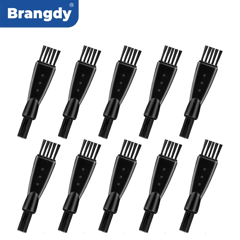 Brangdy Brosse de Nettoyage Double Face pour Rasoir Électrique, Tondeuse à Barbe et Tondeuse à Cheveux