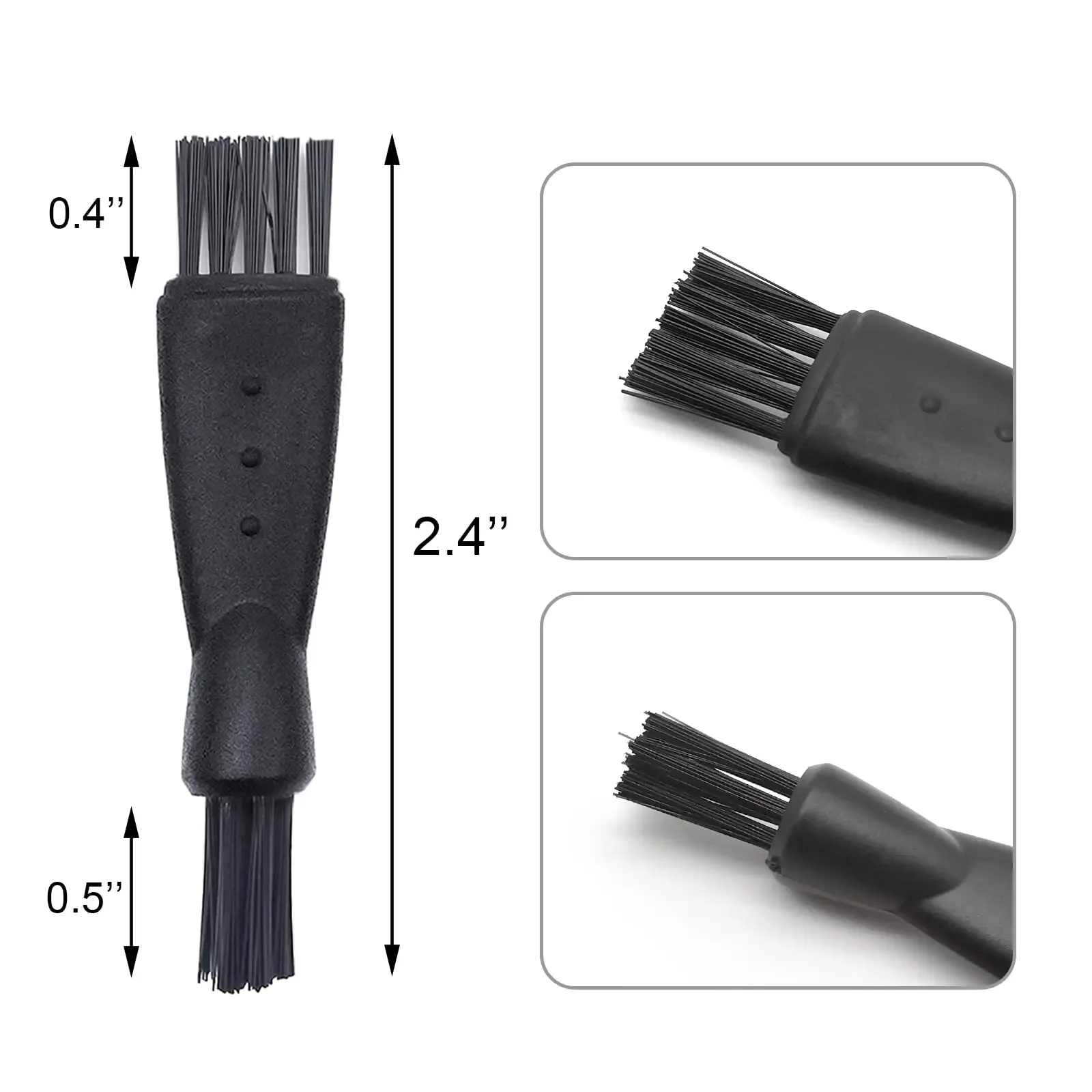 Brosse de nettoyage pour tondeuse à cheveux et claviers