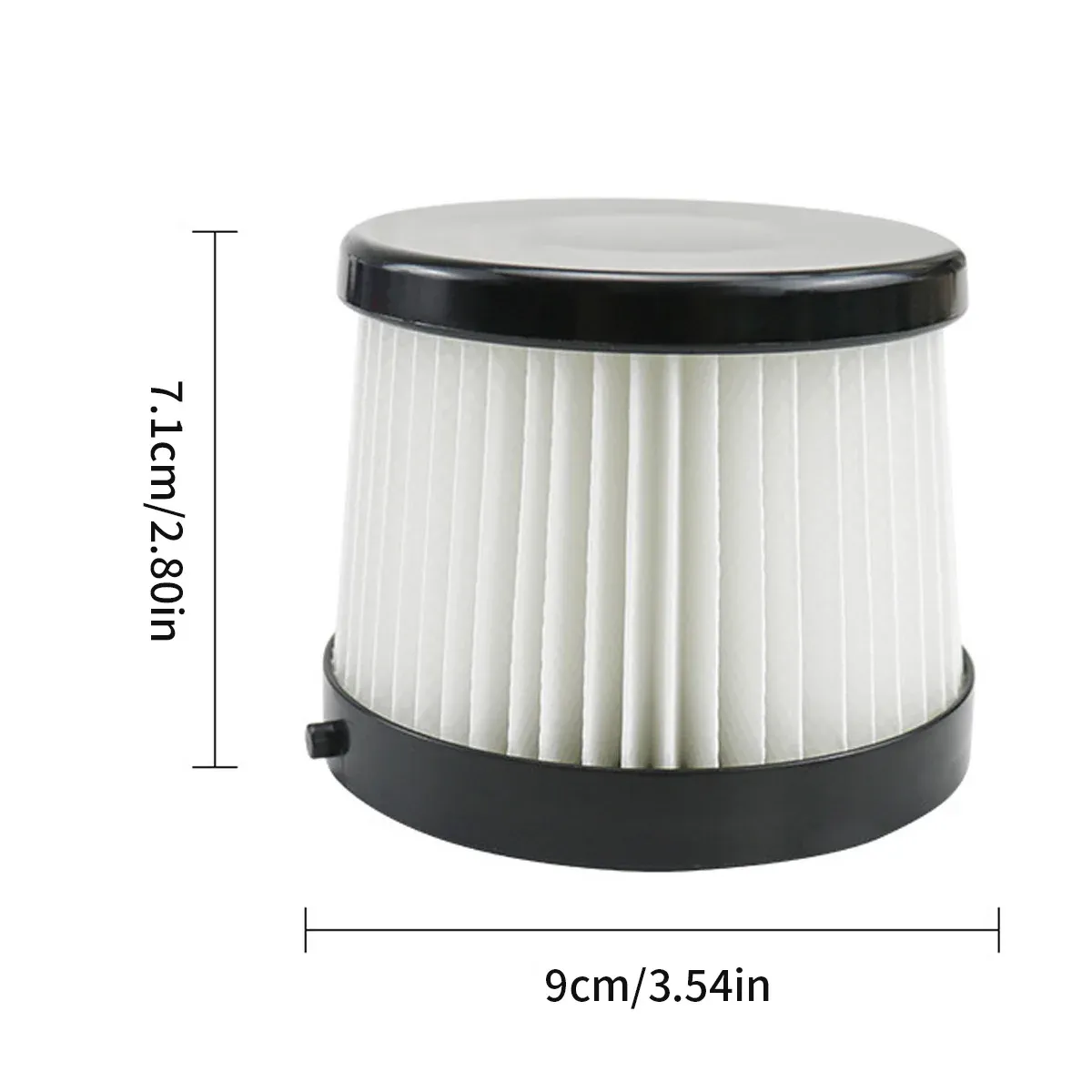Filtre HEPA de remplacement DCV501HB, DCV5011H pour aspirateur à main sans fil DEWALT 20 V, lavable et réutilisable 3