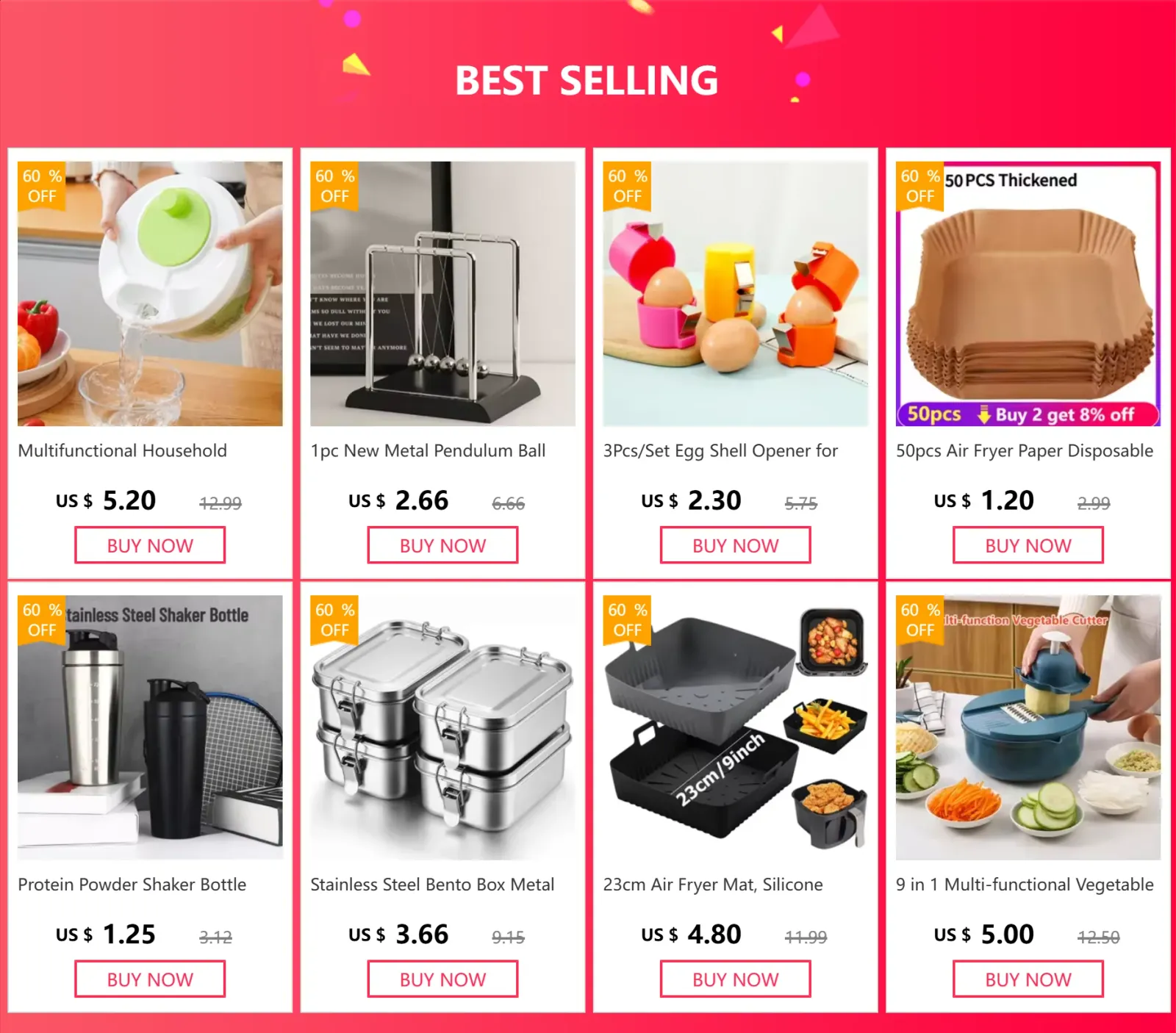 Boîte à bento en acier inoxydable avec clips verrouillables
