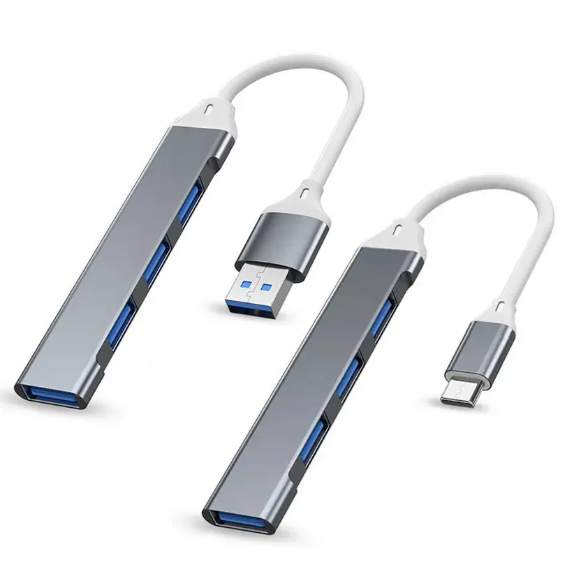 Hub USB 3.0 4 ports haute vitesse 5 Gbps pour PC 2