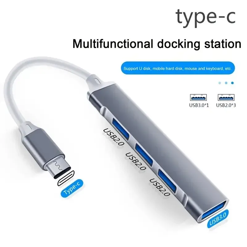 Hub USB 3.0 haute vitesse, vue d'ensemble du design