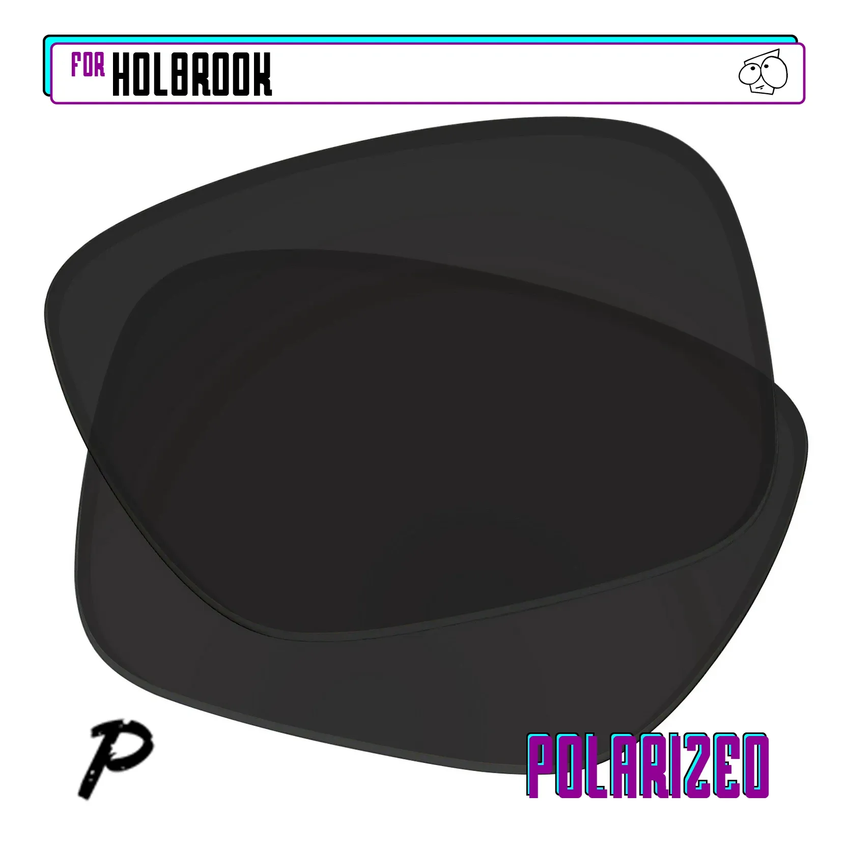 EZReplace – Verres polarisés de remplacement pour lunettes de soleil Oakley Holbrook OO9102 15