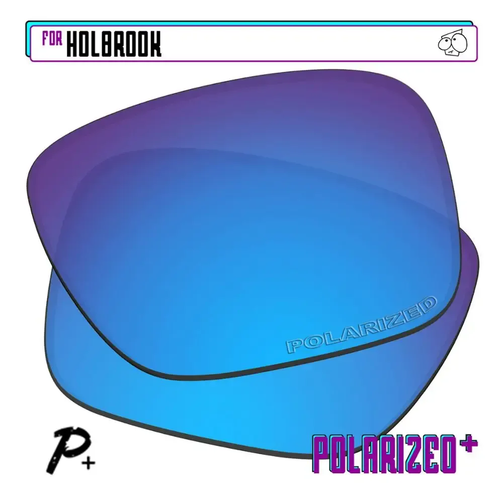 EZReplace – Verres polarisés de remplacement pour lunettes de soleil Oakley Holbrook OO9102 18