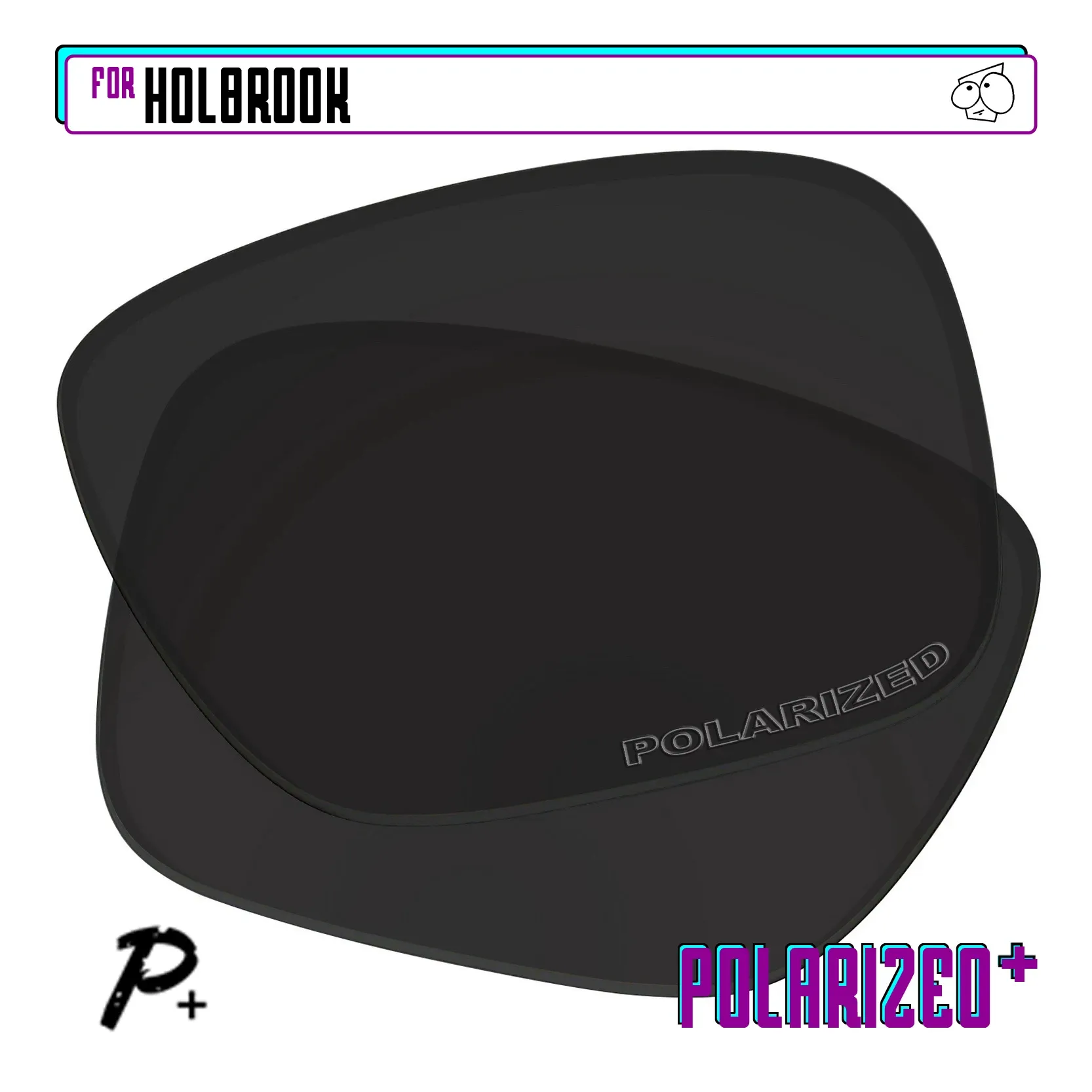 EZReplace – Verres polarisés de remplacement pour lunettes de soleil Oakley Holbrook OO9102 9