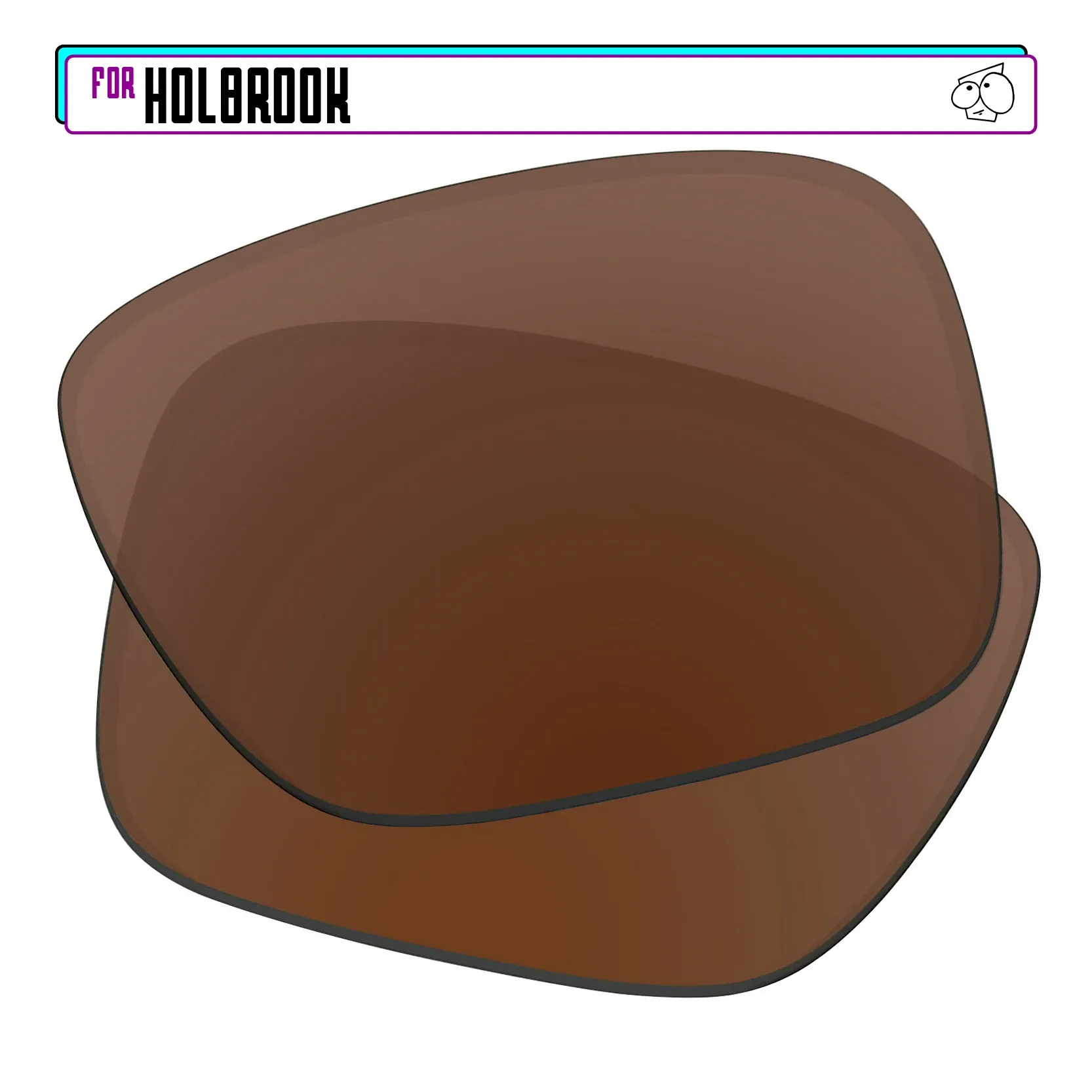 EZReplace – Verres polarisés de remplacement pour lunettes de soleil Oakley Holbrook OO9102 6