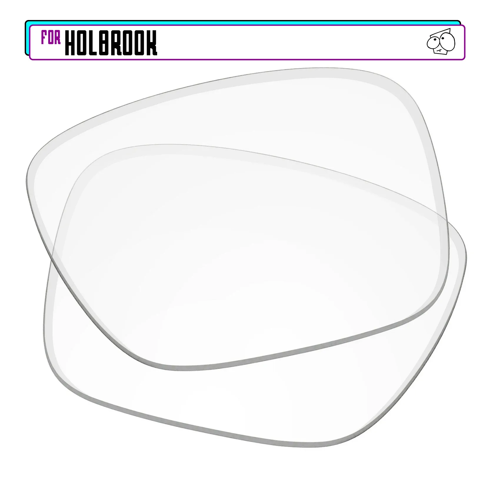 EZReplace – Verres polarisés de remplacement pour lunettes de soleil Oakley Holbrook OO9102 14