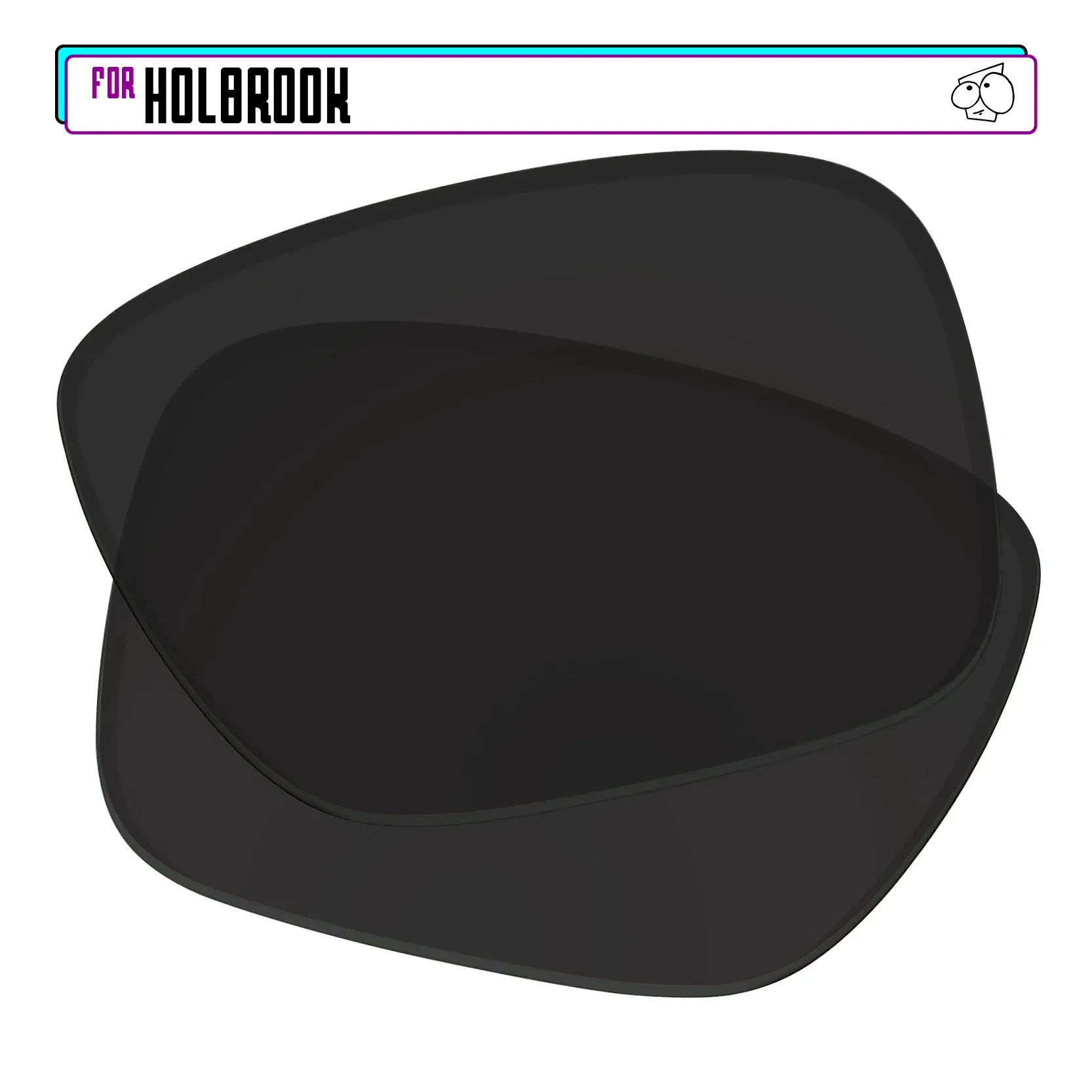 EZReplace – Verres polarisés de remplacement pour lunettes de soleil Oakley Holbrook OO9102 13
