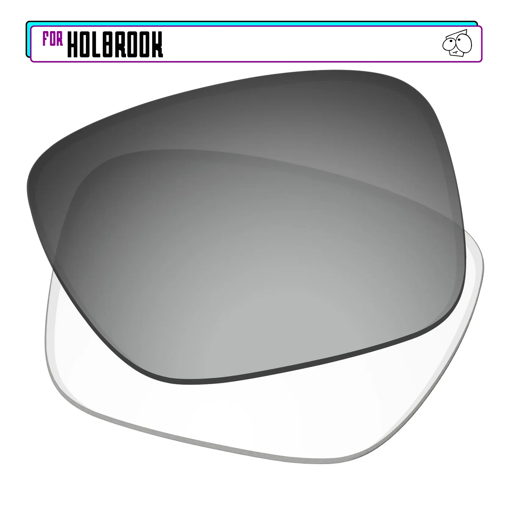 EZReplace – Verres polarisés de remplacement pour lunettes de soleil Oakley Holbrook OO9102 12