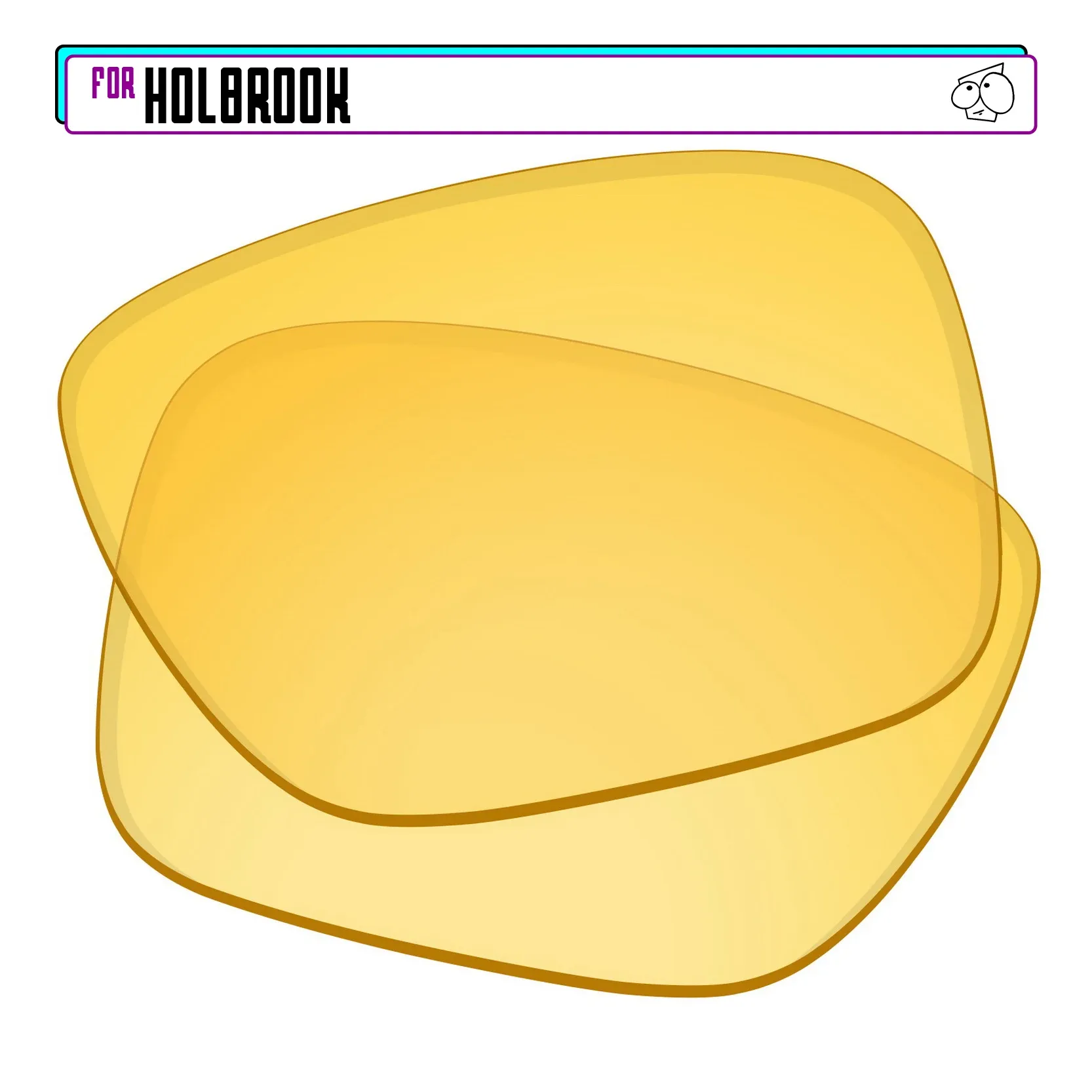 EZReplace – Verres polarisés de remplacement pour lunettes de soleil Oakley Holbrook OO9102 10