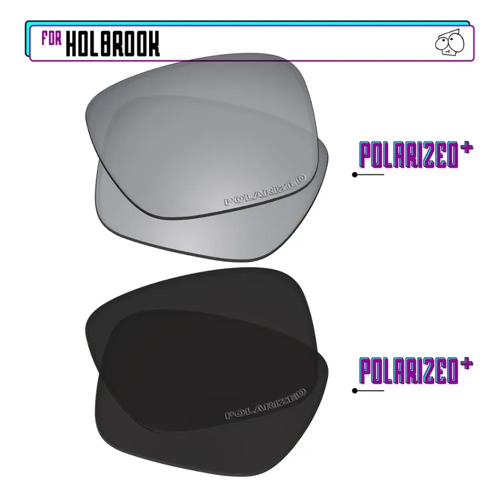 EZReplace – Verres polarisés de remplacement pour lunettes de soleil Oakley Holbrook OO9102 30