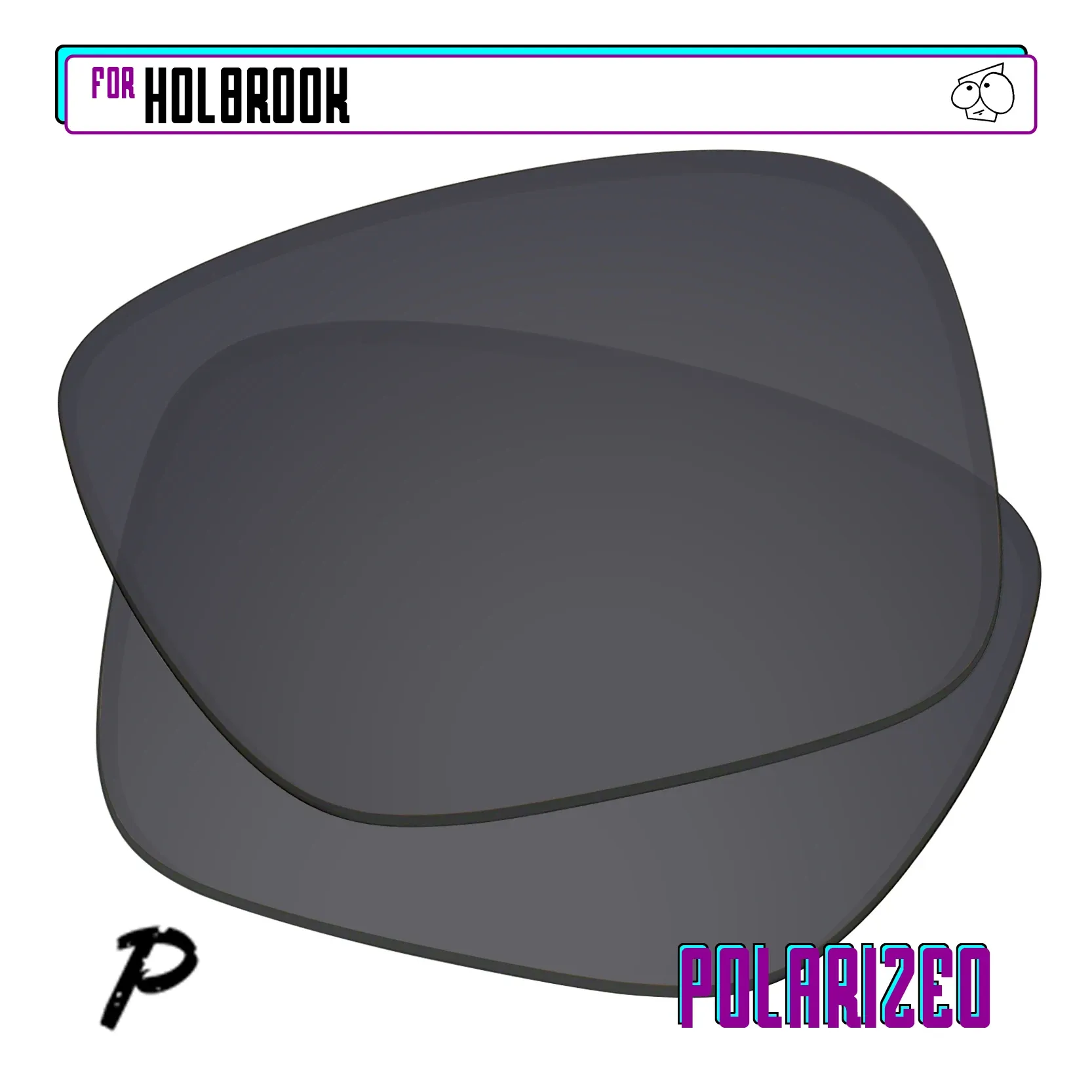 EZReplace – Verres polarisés de remplacement pour lunettes de soleil Oakley Holbrook OO9102 51