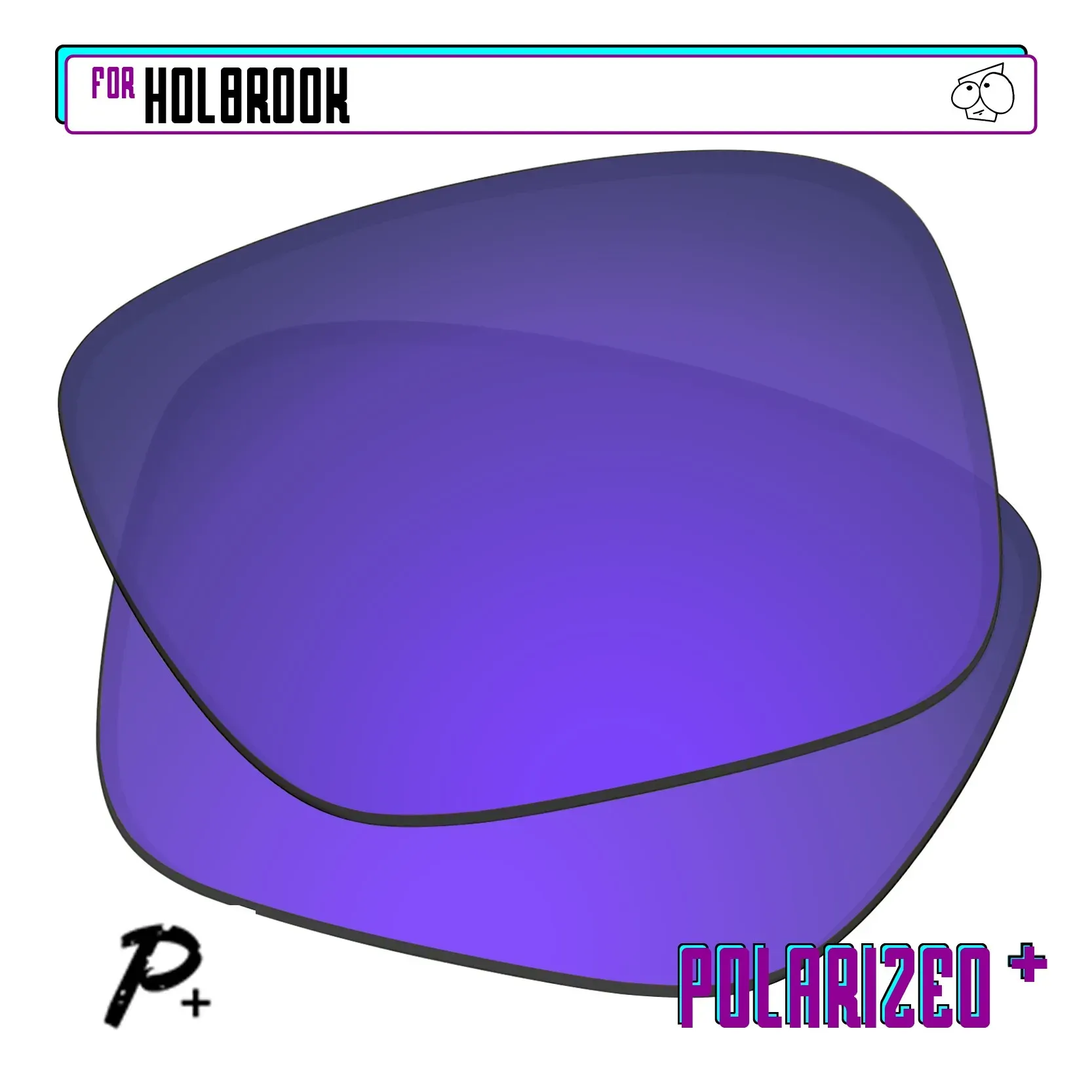 EZReplace – Verres polarisés de remplacement pour lunettes de soleil Oakley Holbrook OO9102 11