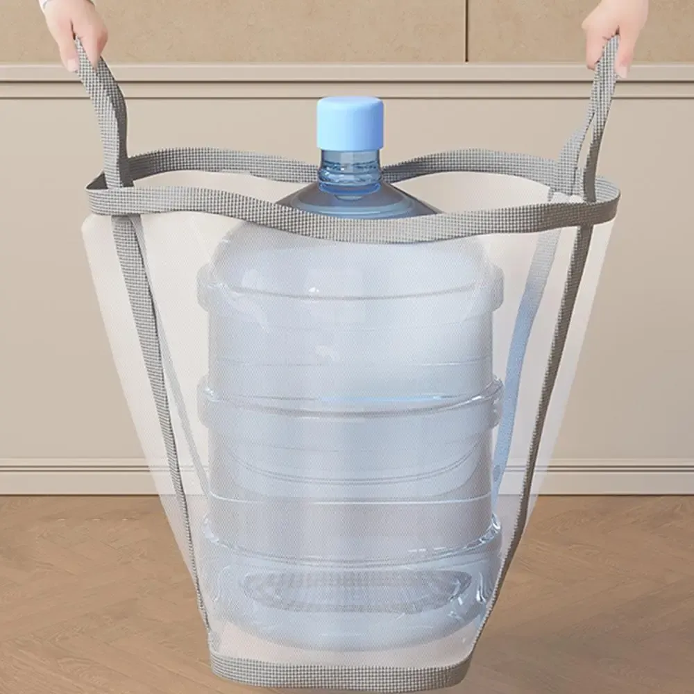 Panier à linge pliant avec poignée, rangement pour salle de bain 3