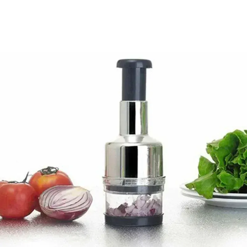 Hachoir à oignon magique pour la cuisine, coupe-légumes et hachoir à ail 3