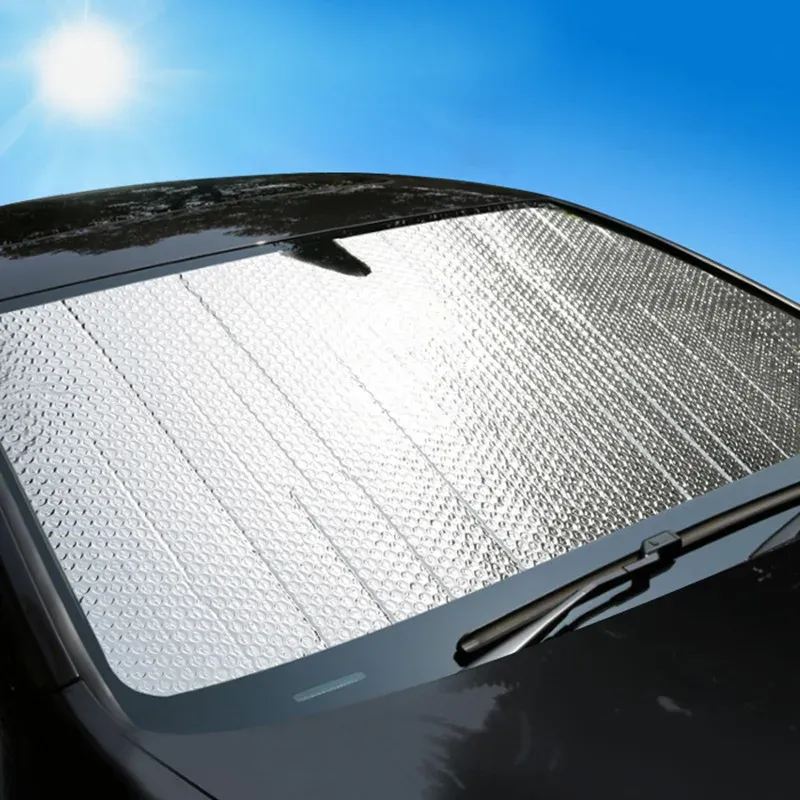 Pare-soleil pour pare-brise avant et arrière, protection contre la neige, le givre et les UV 3