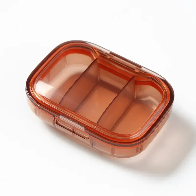 Mini boîte à pilules portable, distributeur et organisateur de médicaments 7