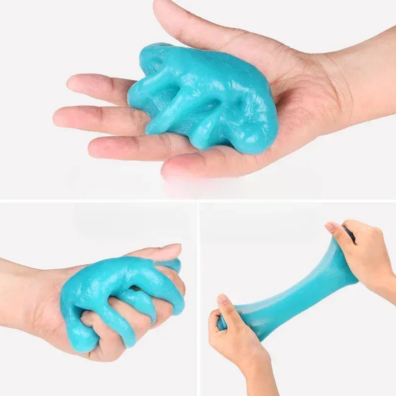 Gel de nettoyage pour voiture, gel magique anti-poussière pour intérieur de voiture, ordinateur et clavier, outils de nettoyage intérieur 6