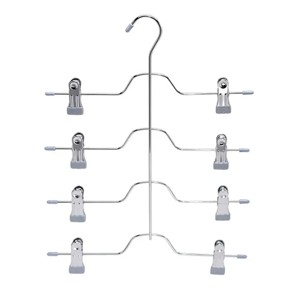 Cintre à clips pour pantalons et jupes