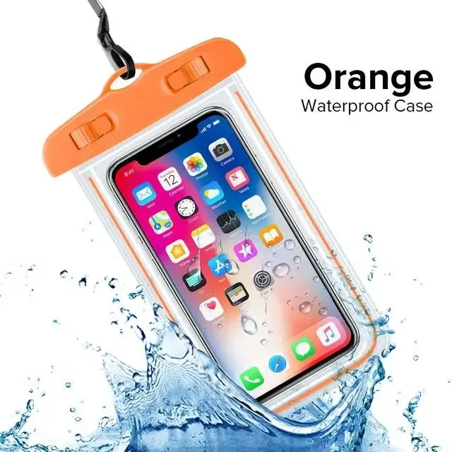 Pochette universelle étanche pour téléphone portable, sacs légers pour écrans de 3,5 à 6 pouces 7