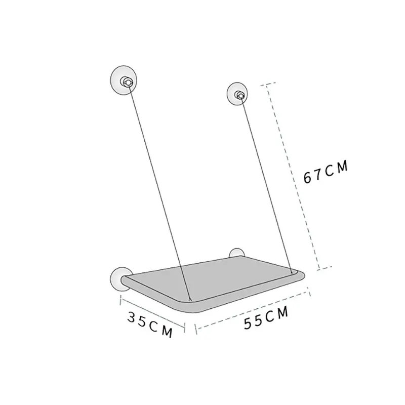 Hamac de fenêtre pour chat, capacité 20 kg 6