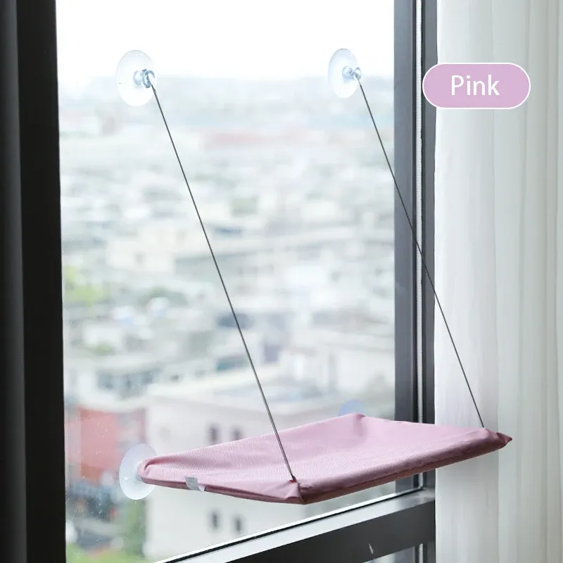 Hamac de fenêtre pour chat, capacité 20 kg 11