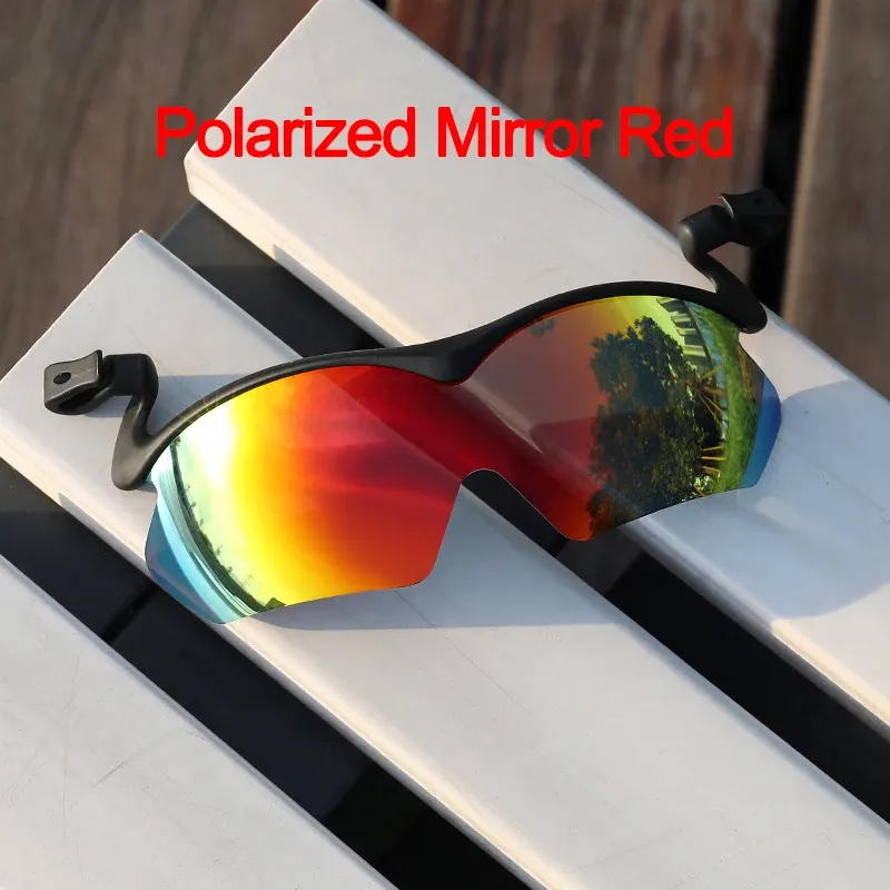 Lunettes de soleil polarisées à clipser pour casquette de baseball, unisexes, à angle de verre réglable 10