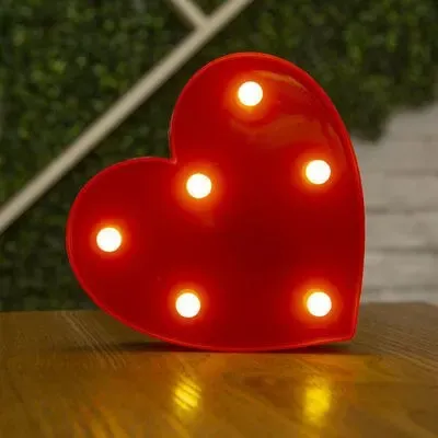 Lampe LED Alphabet Shoous à Lettres et Chiffres, Veilleuse Décorative pour la Maison, Mariage et Anniversaire 12