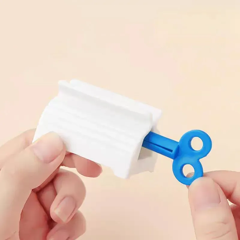Tube de crème pour les mains nettoyant pour le visage avec support distributeur, presse-tube portable et manuel, outil de compression pour usage ménager 5