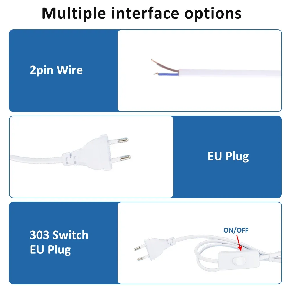Bande LED flexible 220 V 2835, étanche IP67, 120 LED/m, blanc chaud et froid, longueurs de 1 à 20 m, éclairage domestique 4