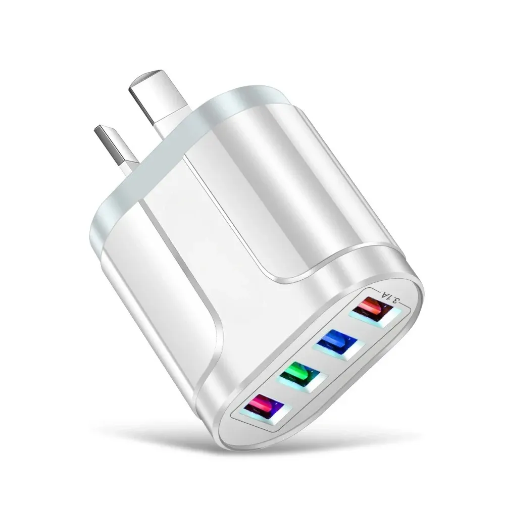 Chargeur rapide USB multi-ports finition
