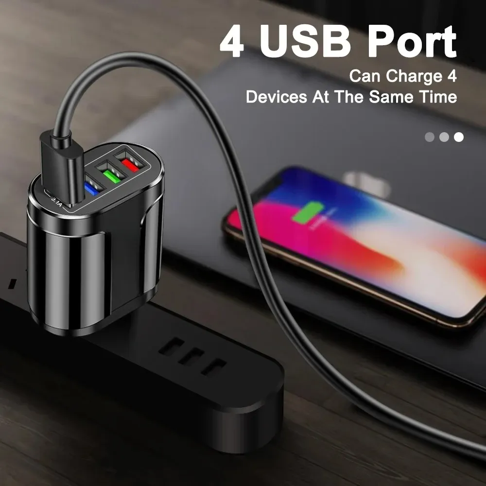 Chargeur rapide USB multi-ports design