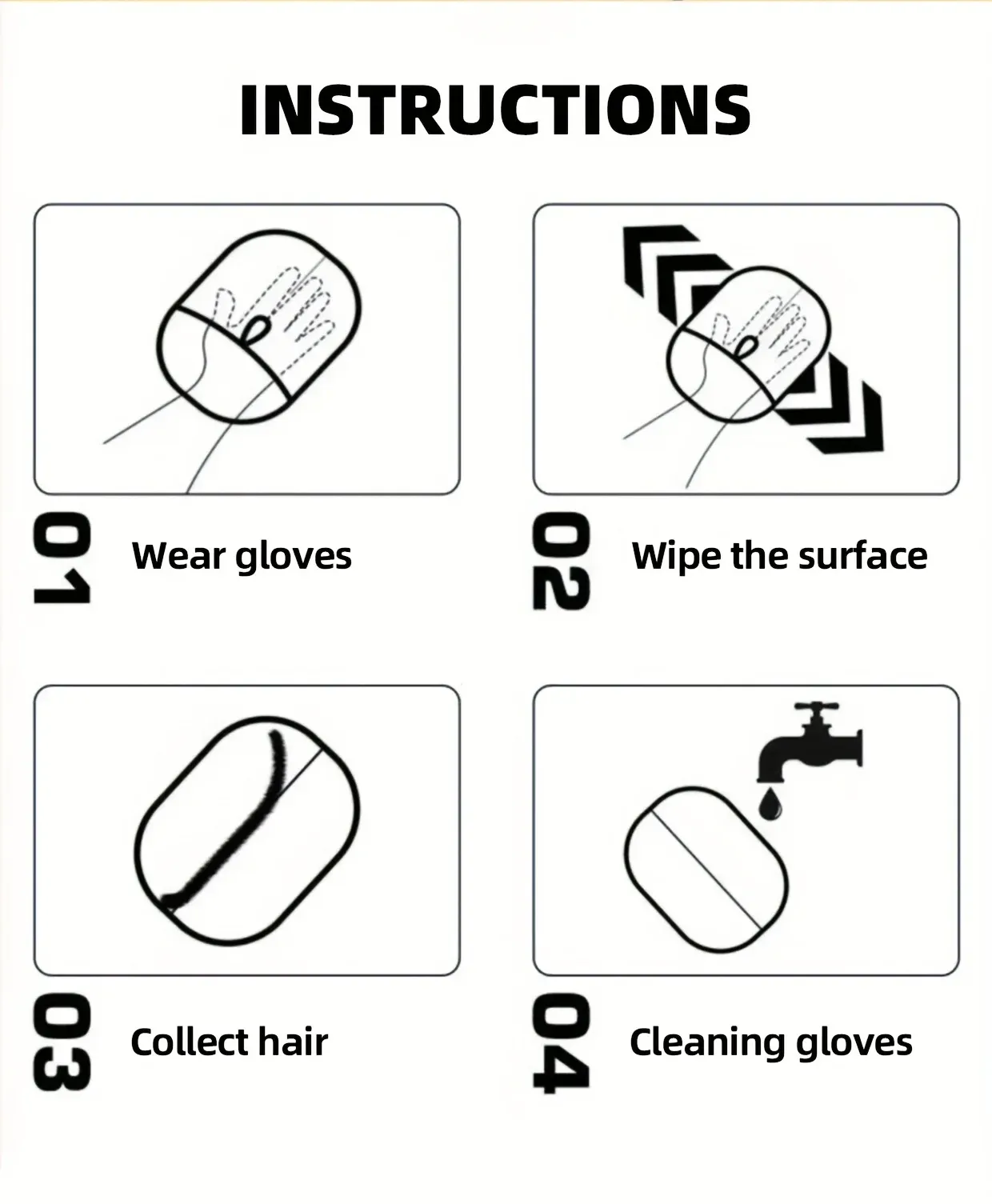 Gants d'épilation statiques Upgrade Edition, présentation finale