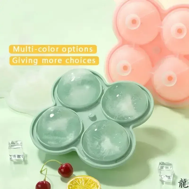 Grand bac à glaçons en silicone, facile à démouler et étanche, idéal pour le whisky, les cocktails et les jus 2