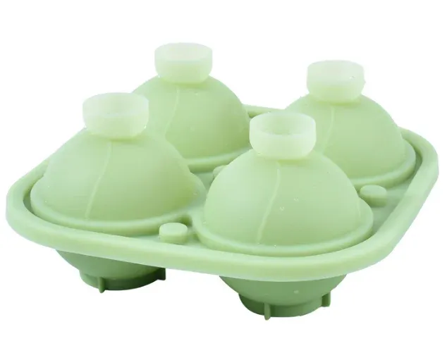 Grand bac à glaçons en silicone, facile à démouler et étanche, idéal pour le whisky, les cocktails et les jus 8