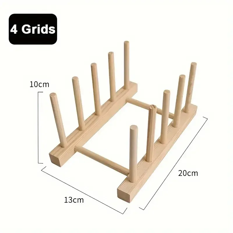 Égouttoir à vaisselle multifonction en bois avec organisateur de tasses et planches à découper 10