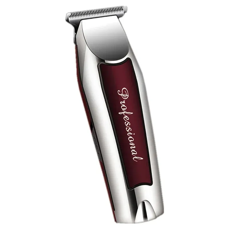 Tondeuse à cheveux électrique sans fil pour homme, rechargeable, professionnelle, pour la barbe, le visage et le corps - Image 1
