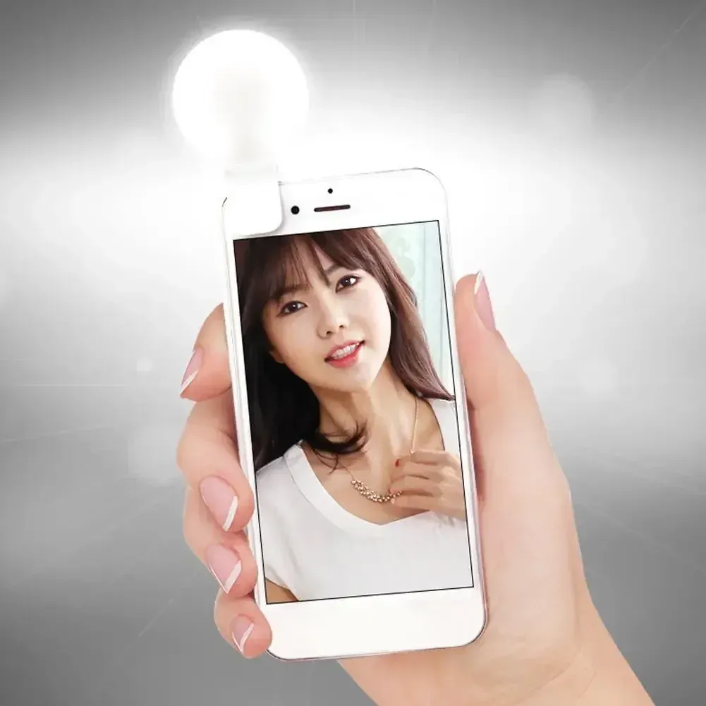 Anneau lumineux LED pour selfie, détails de finition