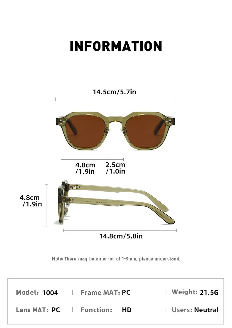 Lunettes de soleil rétro, lifestyle
