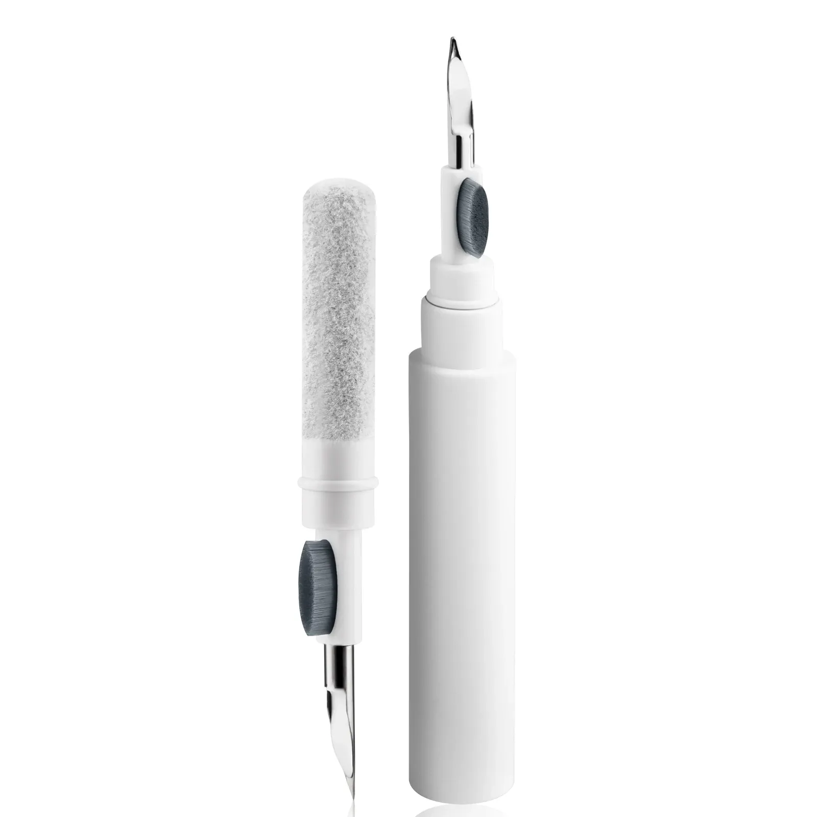 Stylo de nettoyage 3 en 1 pour écouteurs Bluetooth, compatible AirPods, avec brosse et kit de nettoyage pour boîtier 7